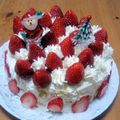 ゆあちゃん。's cooksnap of when they made いちごのデコレーションケーキ♥.