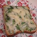 龍青空ママ's cooksnap of when they made 餃子食べてる気分～♪のトースト♬.