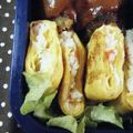 3姉妹ちゃんママ's cooksnap of when they made お弁当に✿カニカマ厚焼き卵.