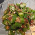 ゆるмαмα's cooksnap of when they made オクラと梅干しの和え物.