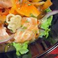 るびにゃん's cooksnap of when they made スモークサーモンのマリネ・わさび風味.