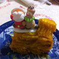 エルモ☆☆'s cooksnap of when they made 離乳食★ベビと食べよう！クリスマスケーキ.
