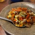 nudist's cooksnap of when they made とろけるナスとパプリカの甘酢炒め.