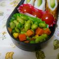そらてんママ's cooksnap of when they made お弁当の彩り・おつまみに☆洋風枝豆炒め.