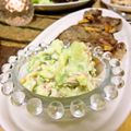 腹の上のポニョポニョ's cooksnap of when they made 卵入り♪アボカドとカニカマのサラダ.
