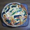 Heidi-alm's cooksnap of when they made ほうれん草とハムのキッシュ.