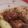 gwara's cooksnap of when they made 骨付きチキンのプルーン煮.