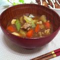 katsumi789's cooksnap of when they made 男子大好き！スタミナ豚汁.