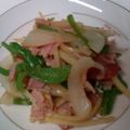 ぽっぽぺぺ's cooksnap of when they made 残り物野菜おつまみ!!チンジャオロース♪.