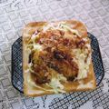 sweethazu's cooksnap of when they made ＊間違いなくお好み焼きだ＊トースト.