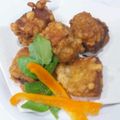 confizuryi's cooksnap of when they made 唐揚げ♪鶏肉じゃなくて高野豆腐ですが♪.