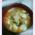 ゃちのすけ's cooksnap of when they made 基本のけんちん汁♪野菜と豆腐で具だくさん.