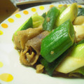 Ｋazu's cooksnap of when they made 豚肉とねぎの味噌炒め.