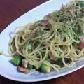 じゅん♪'s cooksnap of when they made くりいみぃアボカドとベーコンのパスタ★.