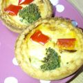 ぽちお823's cooksnap of when they made チーズたっぷり♪帆立風味プチキッシュ.