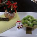 ブラックバス's cooksnap of when they made クリスマス★キウイでツリーケーキ.