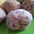 やき鳥まりちゃん☆'s cooksnap of when they made *小豆ときなこのお豆腐パン*.