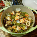 rodyboy1's cooksnap of when they made ルクルーゼ で 今夜はパエリア♪.