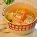 さとみわ's cooksnap of when they made カニの旨味たっぷりポカ②塩あんかけ豆腐✿.