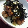 羽尼うに's cooksnap of when they made こんにゃくの甘辛海苔炒め煮.