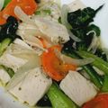 はやずみ's cooksnap of when they made 簡単!小松菜と胸肉のバター炒め.