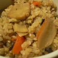 Lila's cooksnap of when they made マツタケなし！偽松茸ご飯！.
