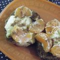 3姉妹ちゃんママ's cooksnap of when they made みかんとプリンで簡単デザートトースト.