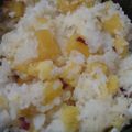 Rincco's cooksnap of when they made シンプル　さつまいもごはん.