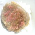 いくこやす's cooksnap of when they made 菊芋の柚子胡椒とろとろ焼き（梅だれ付き）.