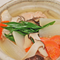 iam樹's cooksnap of when they made 鮭の塩スープ（アイヌ風）.