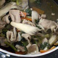たまち茶里's cooksnap of when they made 豚肉と小松菜の煮浸し.