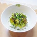 えるえる２８６'s cooksnap of when they made アボガドの梅わさび醤油❀どんぶり❀.