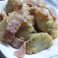 ★ﾋﾞﾋﾞﾝﾊﾞ★'s cooksnap of when they made ベーコンと里芋の炒め物♪.