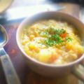 おしおか's cooksnap of when they made じゃがいもほっこり野菜のミルクスープ煮.