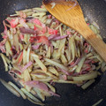 リンリン777's cooksnap of when they made ☆鯨ベーコンとポテトの細切り炒め☆.