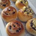 ３児ママCafe's cooksnap of when they made ✿さつまいも＆あんこのうずまきパン✿.