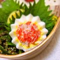 ｕｕｕ's cooksnap of when they made ゆで卵★チューリップ？★|ω・｀）.