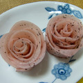 ジョンリークッカー's cooksnap of when they made 大根おやつ　甘いゆかり漬け　薔薇風に彩り.