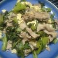 てぃふぁれす's cooksnap of when they made 大根の葉っぱの炒め物☆.
