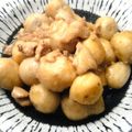 なお＊しん's cooksnap of when they made 鶏皮でコク味ＵＰ☆里芋の煮こっろがし.