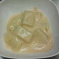 amopan's cooksnap of when they made お餅でニョッキ♪明太チーズクリームソース.