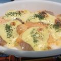 おつね's cooksnap of when they made 鮭の味噌マヨチーズ焼き.
