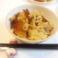 はつこたん's cooksnap of when they made 牛蒡飯.
