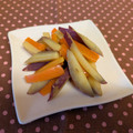 龍青空ママ's cooksnap of when they made さつまいもと人参のほんのり甘いきんぴら.