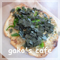 gakoちゃん's cooksnap of when they made 餃子の皮でお手軽★ピザ(和風).