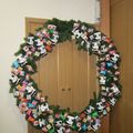 こももさん's cooksnap of when they made クリスマスリース.