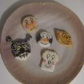 Cocotto38's cooksnap of when they made キャラ弁＊おにぎりdeあんぱんまんトリオ.