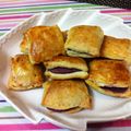 tomozopimp's cooksnap of when they made パイの実風　しっとりチョコの一口パイ.