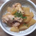 まみんちよ's cooksnap of when they made 大根と鶏肉のゆずジャム煮。.
