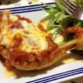 kotsuru's cooksnap of when they made 柔らかチキンのチーズ入りトマト煮込み.